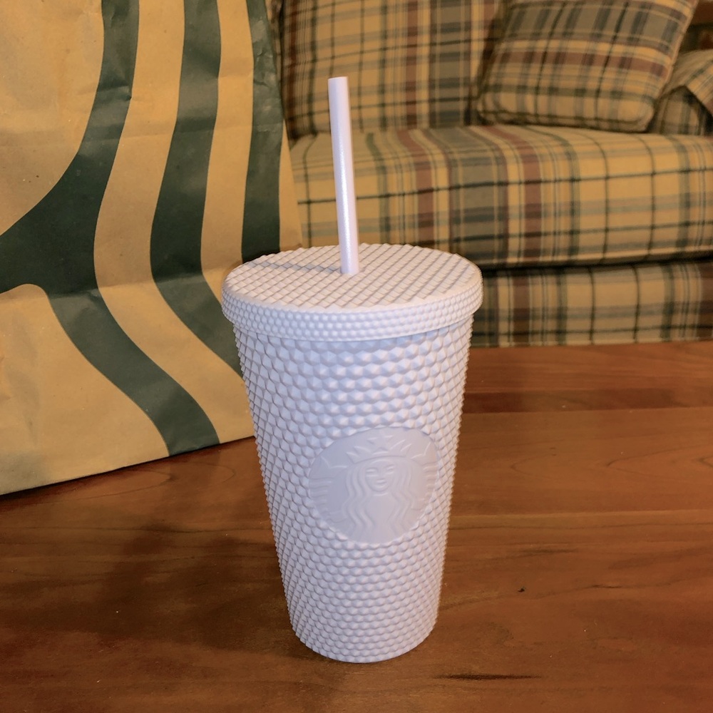 Beautiful Brand new Starbucks grande purple cold cup.